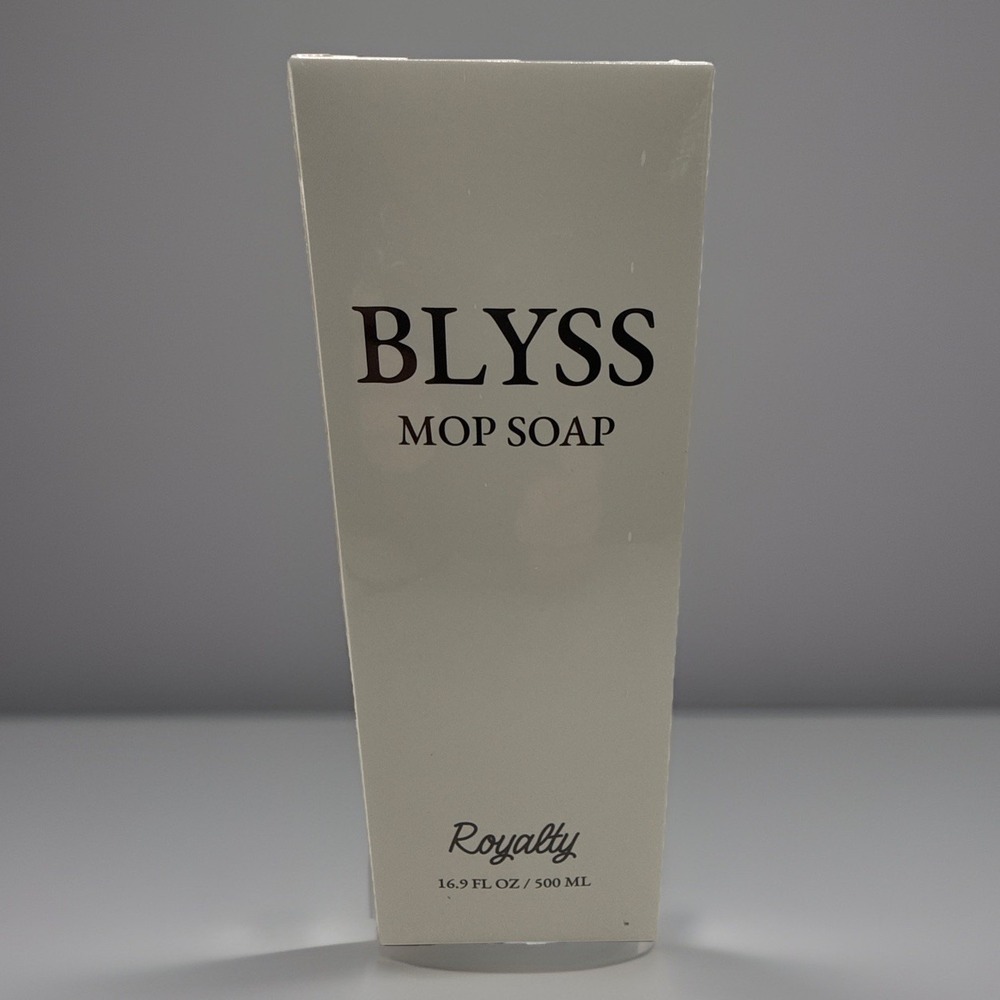 Blyss Mop Soap Royalty 16.9 Fluid Oz Exp 2029 NIB Sealed